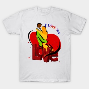 I Love You T-Shirt